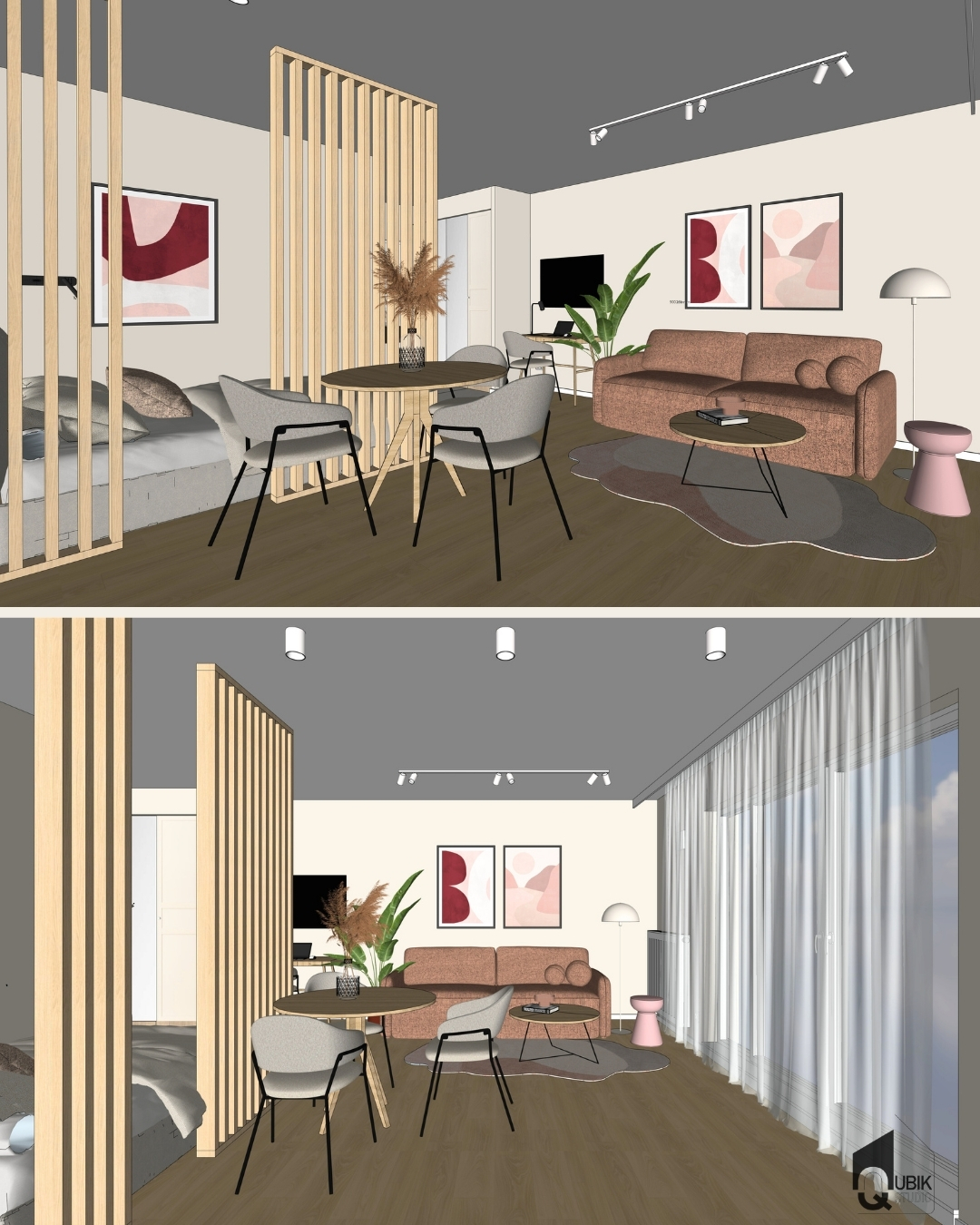 MIESZKANIE ŁÓDŹ_PROJEKT_ARCHIITEKT_BEŻ_RÓŻ_AKCENT_1 (6)